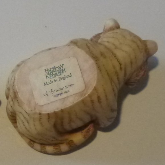 HARMONY KINGDOM Tigers "Of The Same Strip" Trinket Box - Picture 6 of 7